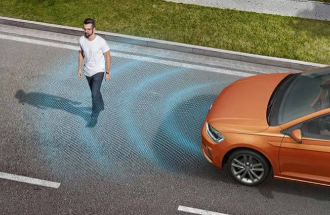 Front Assist' mit City-Notbremsfunktion.