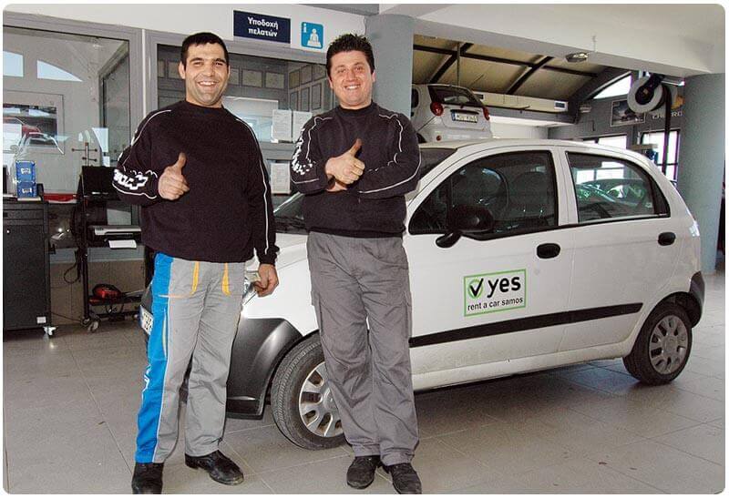 Polikratis und Jorgos